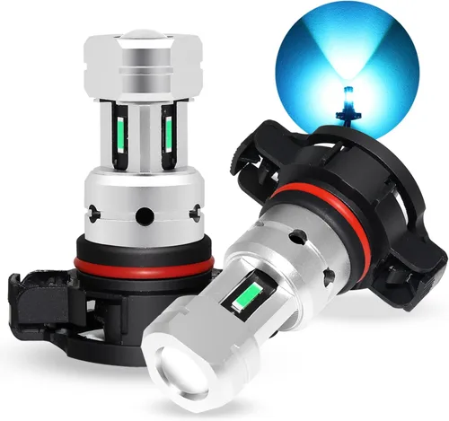 Miniatura 8 de PHINLION PSX24W 2504 - Bombillas LED amarillas antiniebla de 3800 lúmenes súper brillantes CSP 12276, reemplazo para lámparas antiniebla de coche