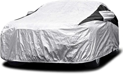 Miniatura 18 de Titan Premium - Funda de coche PEVA multicapa para sedanes compactos de 176 a 185 pulgadas. Impermeable, protección UV, forro protector