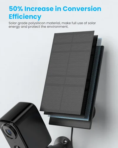 Miniatura 8 de Cámaras de seguridad FOAOOD inalámbricas para exteriores con panel solar para seguridad del hogar, cámara para el hogar con visión nocturna a