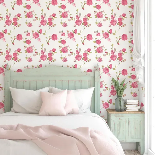 Miniatura 4 de Papel pintado Rosa Rosa