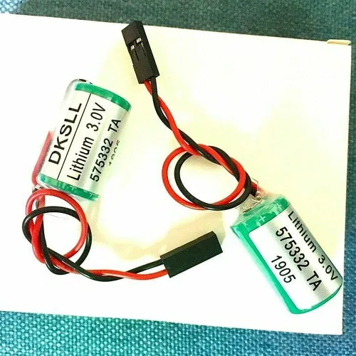 Miniatura 4 de BALOLO Paquete de 15 baterías de litio 575332TA 3V 950mAh PLC para Siemens 810D no recargable