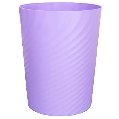 Miniatura 26 de UUJOLY Cubo de basura de plástico, cesta de basura para baños, cocinas, oficinas, habitaciones de niños, verde azulado Azul Oscuro