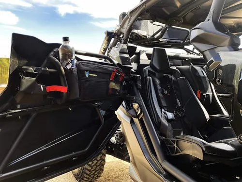Miniatura 6 de Chupacabra Offroad Can-Am X3 - Bolsas para puerta trasera, resistentes al agua, para modelos 2017-2021, juego de dos bolsas para puerta derecha e
