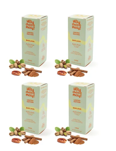 Miniatura 5 de Trufas de chocolate espresso Bajo en azúcar refinado, hechas con dátiles e ingredientes naturales Snack saludable para llevar 4 trufas/caja