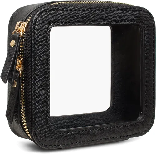 Miniatura 17 de LETGO Bolsas de Maquillaje Transparentes, Bolsa de Aseo Aprobada por la TSA con Cierre, Organizador de Maquillaje Transparente de Gran Capacidad