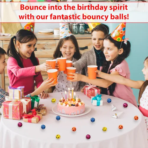 Miniatura 4 de Kiddie Play 25 Bouncy Balls for Kids Party Favors Bouncy Ball 27mm Superball Small Rubber Balls for Kids