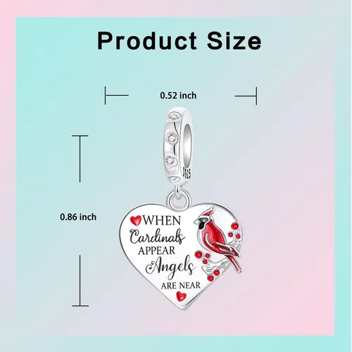 Miniatura 170 de LUXILLA Abalorio de plata de ley 925 para madre, hija, abuela, para familia, amor, madre, hija, abuela, para pulseras, collares, dijes, abalorios