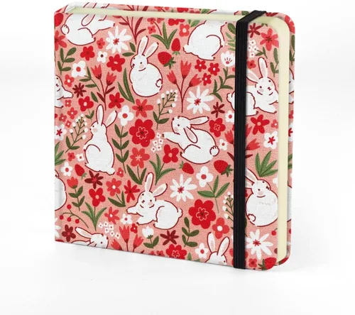 Miniatura 12 de Mifuner Cuadernos Mini de 5x5, 80gsm, Páginas en Blanco, Cuadernos de Bocetos, Diario de Viajes, Cuaderno de Bolsillo, Tapa Dura, Cuaderno