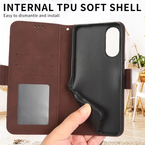 Miniatura 8 de Funda compatible con Xiaomi 12S Ultra 5G, tarjetero de piel sintética compatible con Xiaomi 12S Ultra 5G Flip Magnetic Closure Protection Phone