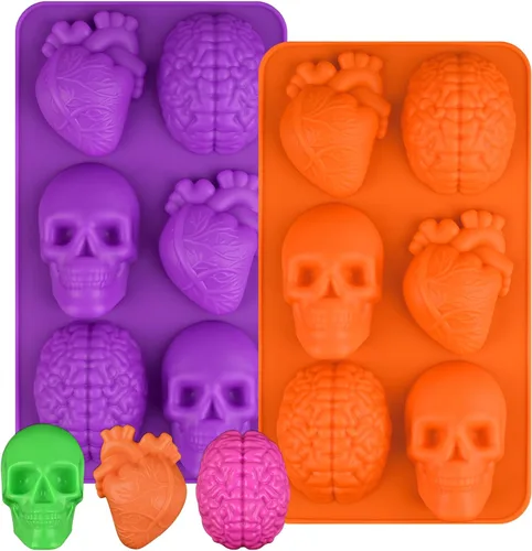 Miniatura 20 de Sakolla - Moldes de silicona redondos para caramelos, 220 cavidades, moldes cilíndricos mini para chocolate, caramelos duros, gomitas, ganache, Mini