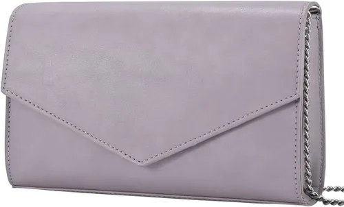 Miniatura 10 de Bolso de mano GM LIKKIE para mujer, bolso tipo sobre de noche, bolso cruzado con solapa de piel sintética PU para el hombro