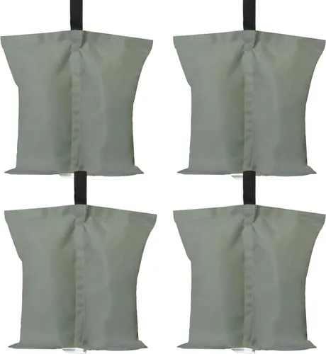 Miniatura 19 de ABCCANOPY Pesas de toldo de 120 libras, bolsas de arena para carpa de glorieta, paquete de 4 unidades (negro)