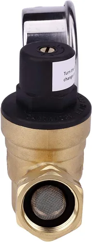 Miniatura 7 de Regulador de presión de agua para autocaravana con medidor ajustable de manguera de agua de 3/4 pulgadas, regulador de presión de agua