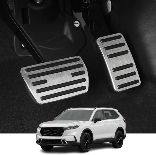 Miniatura 12 de Accesorios interiores personalizados para Nissan Sentra 2020 2021 2022, cubiertas de pedal de acelerador de gas de aleación de aluminio, Rojo