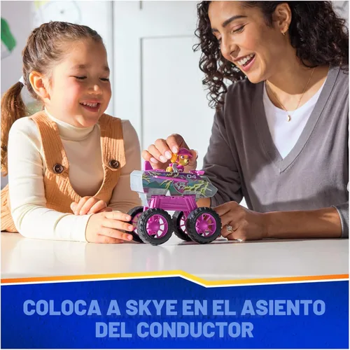 Miniatura 5 de PAW Patrol: Rescue Wheels Skye’s Jet, camión juguete con transformación en modo avión y figura de acción coleccionable, juguete para niños y niñas