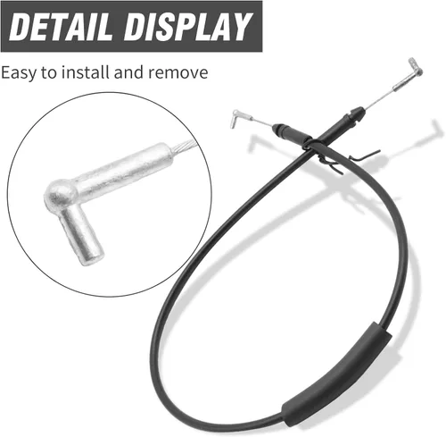 Miniatura 2 de Saihisday 69760-0C020 - Cable de pestillo de puerta delantera izquierda interior de la barra de bloqueo, repuesto para Toyota Tundra 2004 2006