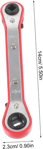 Miniatura 2 de Herramientas de refrigeración Llave de servicio Llave de trinquete de válvula de aire acondicionado