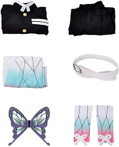 Miniatura 4 de Disfraz de anime para mujer, traje completo de Kochou para fiesta de Halloween