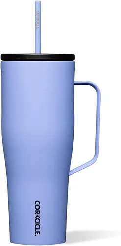 Miniatura 10 de Corkcicle Cold Cup XL - Vaso aislado con asa – Mantiene las bebidas frías 12 horas – Triple aislamiento – Tapa a prueba de derrames – Regalo de Café