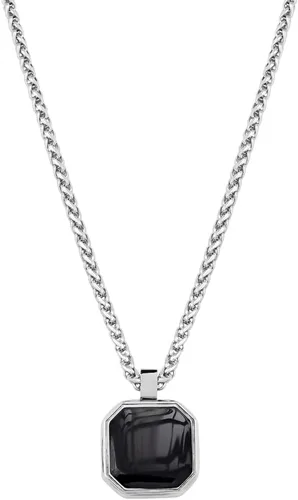 Miniatura 39 de Galis Collar para hombre, collar de cadena de plata de acero inoxidable de alta calidad para hombres, no se deslustra, cadenas para hombres