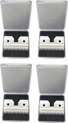 Miniatura 3 de XCEL Cuchilla de repuesto de cerámica para cortadoras desmontables de mascotas, cortador grueso de 18 dientes, compatible con sistemas seleccionados