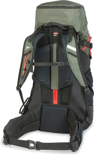 Miniatura 2 de High Sierra Pathway 2.0 Mochila con funda de almacenamiento de hidratación, para senderismo, ciclismo, camping, viajes, verde bosque/negro, 60