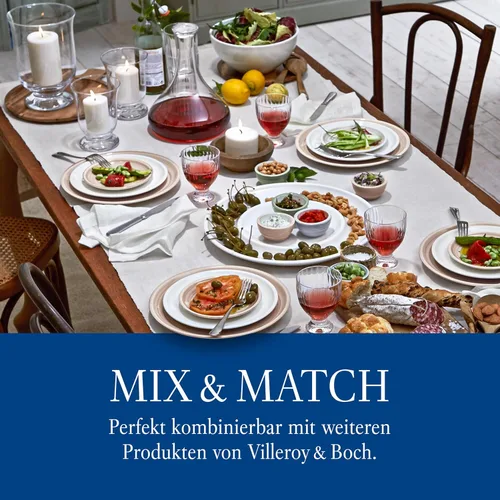 Miniatura 6 de Villeroy & Boch Juego de 4 copas de vino de cristal en color negro emocionante, aptas para lavavajillas