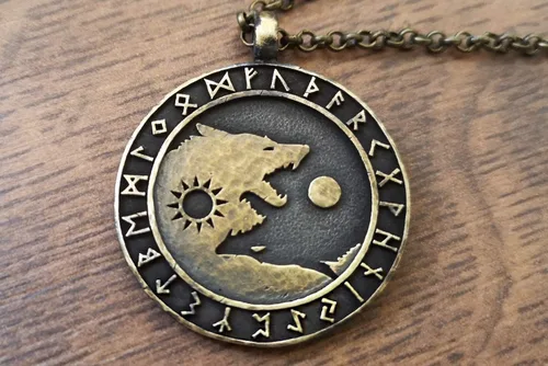 Miniatura 16 de Collar Yin Yang para hombre, joyería colgante de alta calidad de aspecto antiguo, regalos de Yin Yang, joyería vikinga para hombres