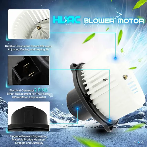 Miniatura 4 de Ventilador de ventilador de calefacción, aire acondicionado y calefacción, 5015860AA 700011 5012701AB, se adapta a Jeep Grand Cherokee 1999, 2000