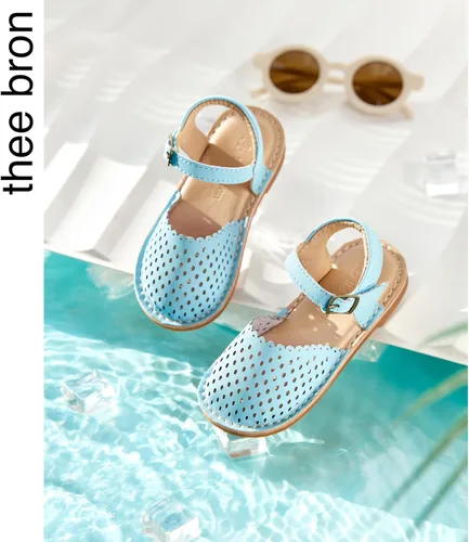 Miniatura 139 de THEE BRON Sandalias cómodas para niñas, zapatos para niños, sandalias rellenas