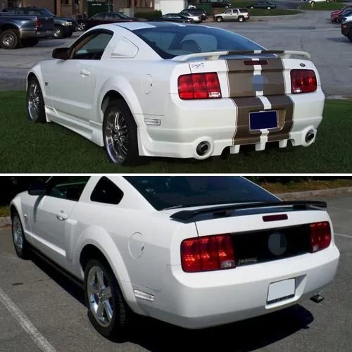 Miniatura 4 de JDMTECH para Ford Mustang 2005 2006 2007 2008 2009 Lente transparente Carcasas de luz de marcador lateral trasero