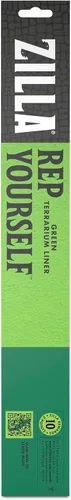 Miniatura 8 de Zilla, Sustrato para terrario para cama de reptiles, forro del suelo, verde, 40BR/50G, 17.25" x 35.25