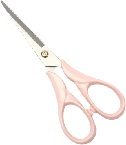 Miniatura 10 de NatSumeBasics Tijeras de oficina transparentes de oro rosa, tijeras multiusos, tijeras profesionales de tela para cortar papel, tela, lona de cuero