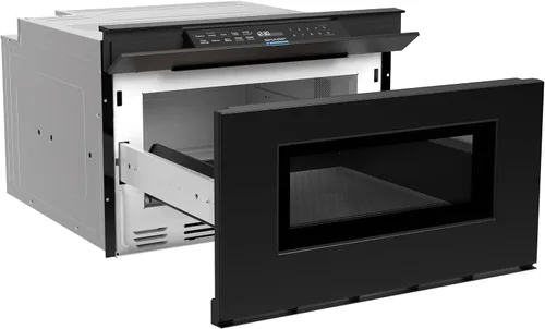 Miniatura 23 de SHARP SMD2479MB Horno Microondas Inteligente tipo Cajón con Easy Wave Open, 24 pulgadas, 1.2 Pies Cúbicos, 950 Vatios, Panel de Control Táctil