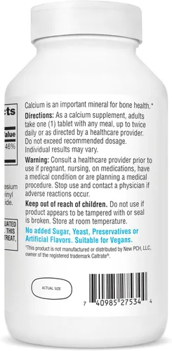 Miniatura 2 de 21st Century Suplemento de calcio, 600 mg, 400