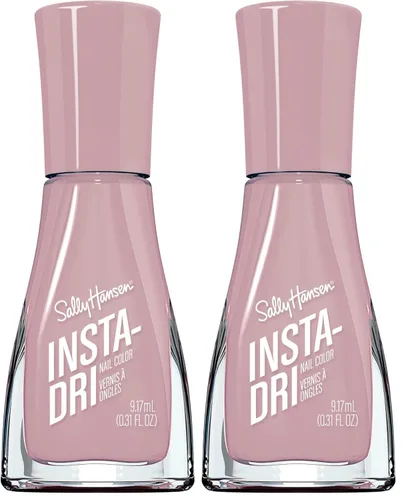Miniatura 52 de Sally Hansen Insta-Dri Flower Powder, Peony Pace, esmalte de uñas, se seca en 60 segundos, una capa, acabado mate satinado