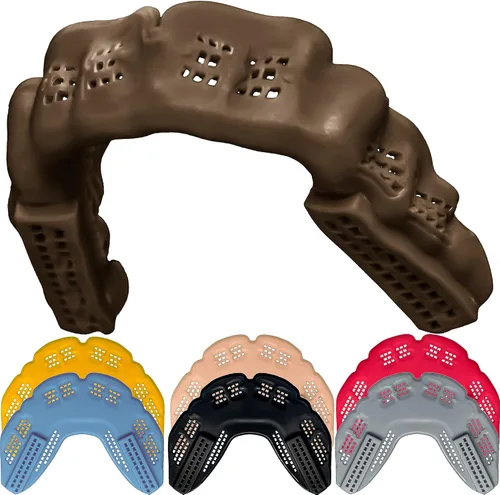 Miniatura 10 de ¡El protector bucal Bulletproof MMA para boxeo es 3 veces más fuerte! Protector bucal para lucha, protector bucal para artes marciales, karate, muay