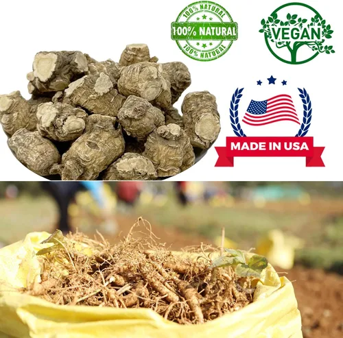 Miniatura 4 de DOL - Raíces de ginseng americano de Wisconsin cultivadas a mano, perlas de ginseng cultivadas a mano, 4 onzas (3.99 oz/caja)