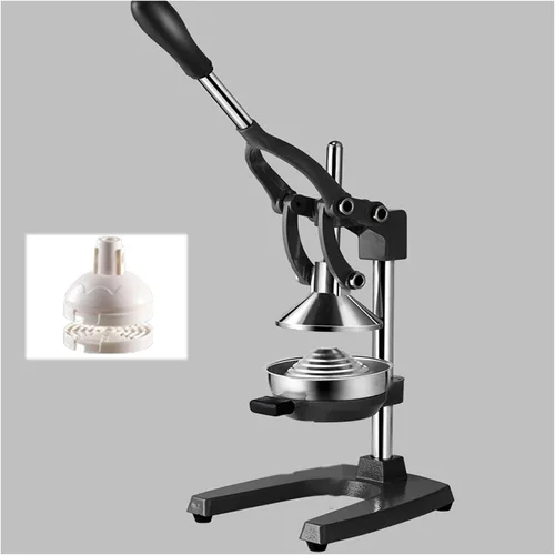 Exprimidor de cítricos de hierro fundido, máquina exprimidora manual de prensa, exprimidor de cítricos manual con exprimidor de frutas para naranja