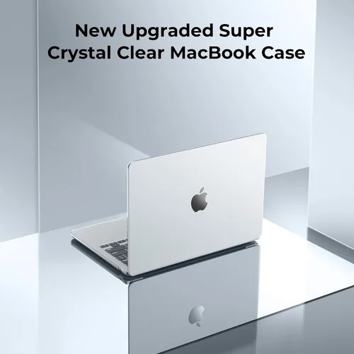 Miniatura 2 de EooCoo Funda compatible con MacBook Air de 13 pulgadas M5 2026-2022 M4 M3 M2 A3449 A3240 A3113 A2681, se ajusta como un guante, funda protectora
