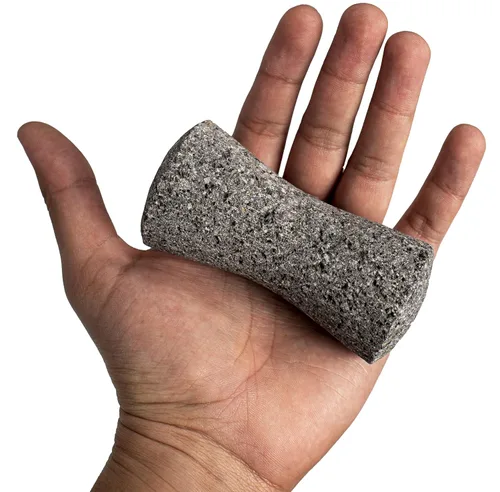 Miniatura 2 de Mortero y Mano de Mortero Mexicano Genuino Hecho a Mano, Molcajete Mexicano — Utensilios de Cocina Mexicanos Perfectos como Cuenco para Guacamole