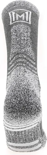 Miniatura 4 de MIRMARU Calcetines de senderismo para hombre, 5 pares de calcetines de senderismo, multirendimiento, que absorbe la humedad, deportes al aire libre