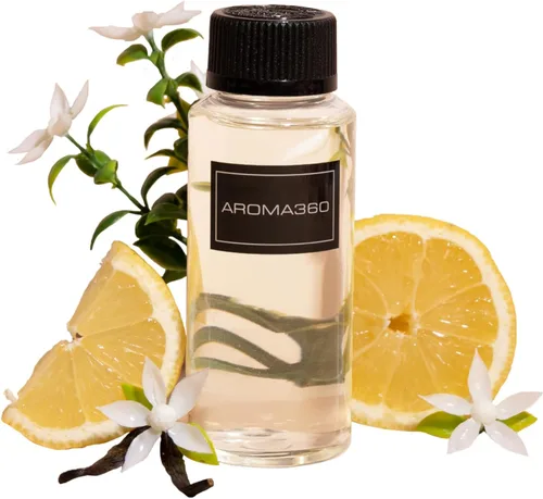 Miniatura 82 de Aroma360 - Aceite de Fragancia Escapade - Aceite de Difusor de Aroma de Aromaterapia de Lujo - Toques de Limón, Océano, Bergamota y Jazmín Fragante