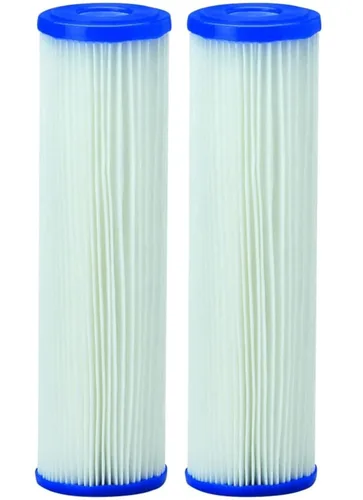 Miniatura 6 de Pentair Pentek R50 Filtro de agua de sedimentos, 10 pulgadas, cartucho de filtro de poliéster plisado debajo del fregadero, 10 x 2.5 pulgadas, 50