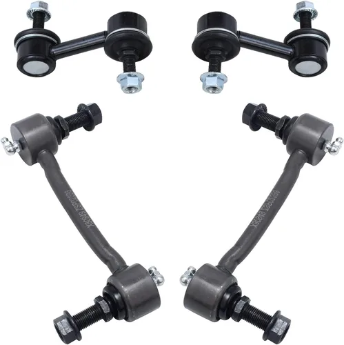 Miniatura 95 de Detroit Axle - 4 barras estabilizadoras AWD para Chrysler 300 2005-2019 Dodge Charger 2005-2008 2005-2008 Magnum Stabilizer Enlaces de extremo