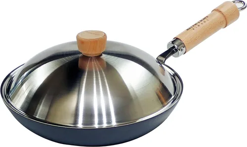 Miniatura 13 de River Light 8130-000230 - Sartén gruesa, Extreme Japan, 9.4 pulgadas (9.4 in), Wok