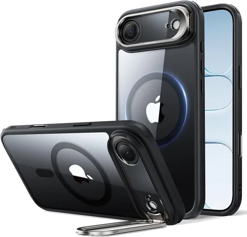 Miniatura 77 de ESR Funda para iPhone 14 Pro Max, Compatible con MagSafe, Funda Transparente para Teléfono con Soporte Stash Integrado para iPhone 14 Pro Max