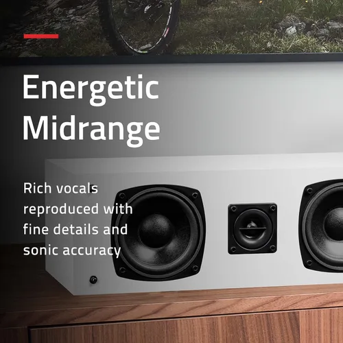 Miniatura 4 de Fluance Elite Sistema de altavoces de sonido envolvente de alta definición para cine en casa de 5.0 canales, incluye torres de pie, canal central