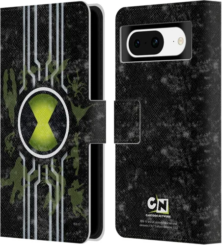 Miniatura 7 de Head Case Designs Con licencia oficial de Ben 10: Alien Force Ben's Jacket Graphics - Funda tipo cartera de piel compatible con Google Pixel 8