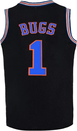 Miniatura 4 de Camiseta de baloncesto juvenil #1 Moive Space Jam Jerseys Bugs Camisetas para niños